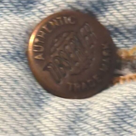 Vintage‎ Observer floral embroidered jean shorts made in Italy - Picture 7 of 11